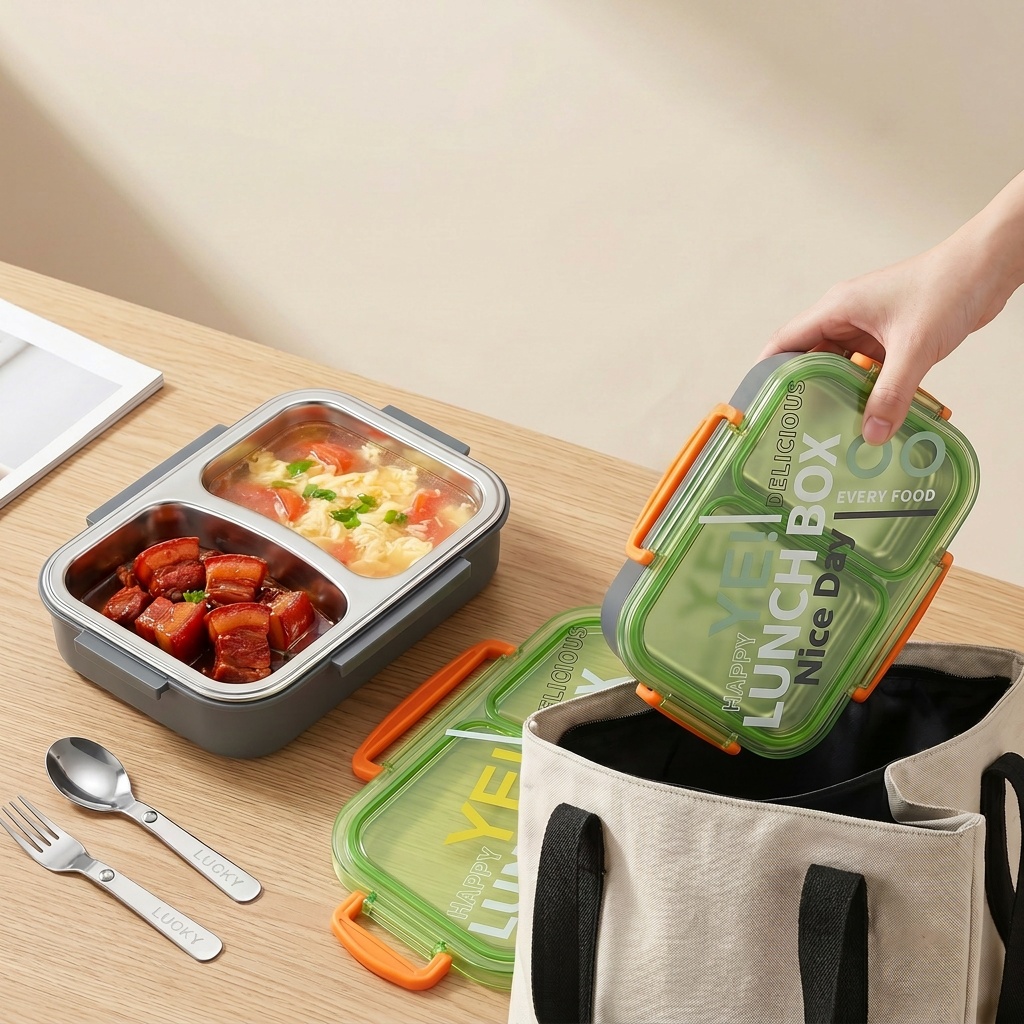 Microwavable 304 Stainless Ste - Food Storage Made Easy recension och pris