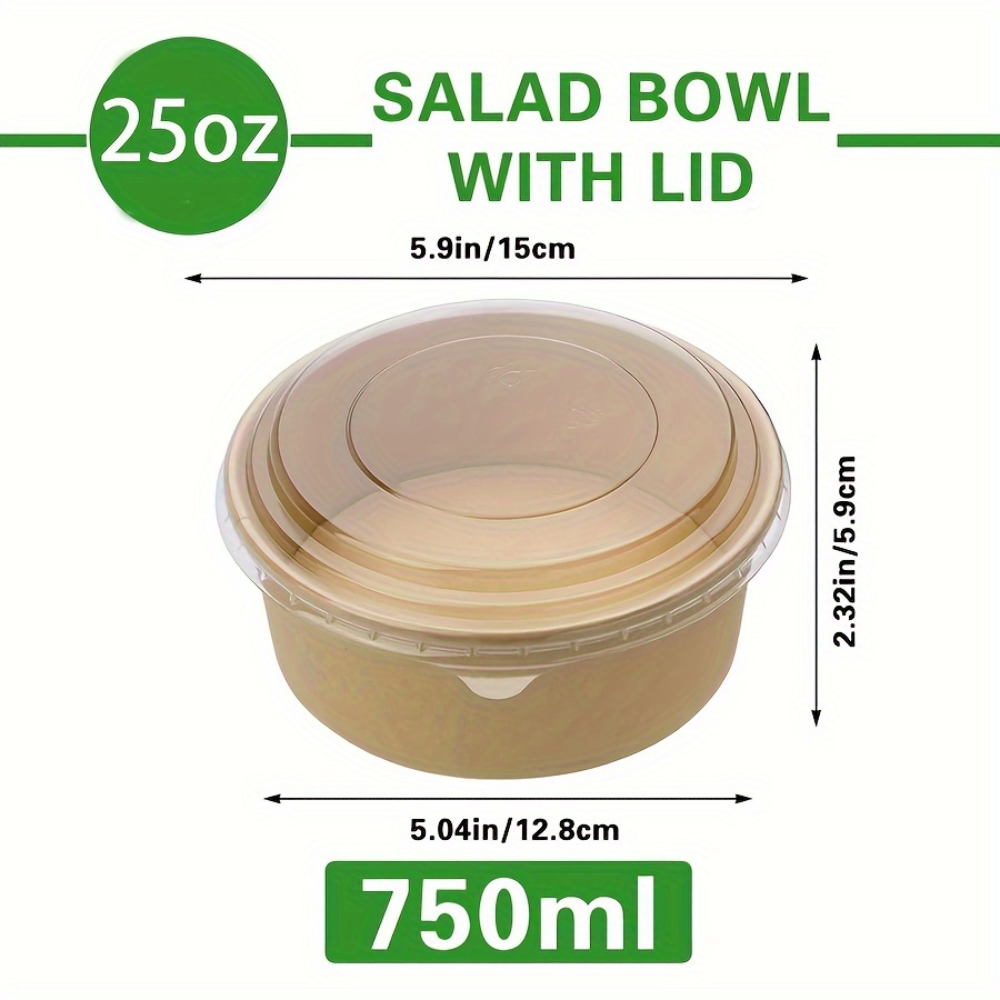 25Oz/750Ml 25/50 Pack Paper Bo - Food Storage Unit recension och pris