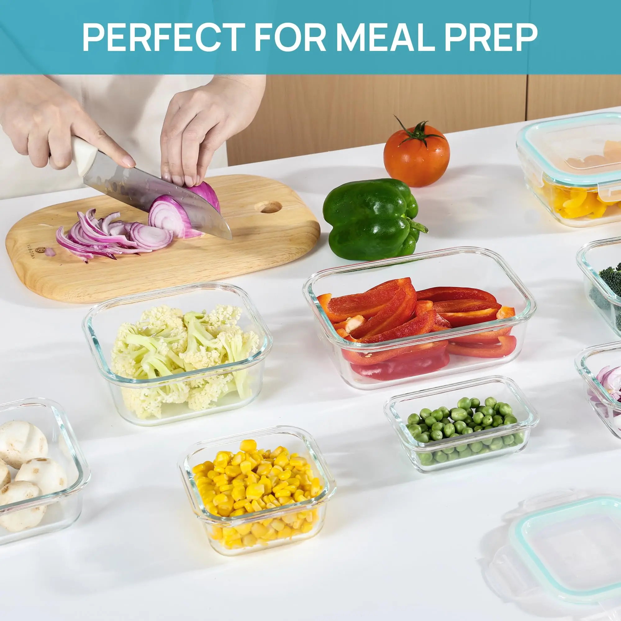Glass Lunch Box Food Storage C - Food Storage Glass Box recension och pris